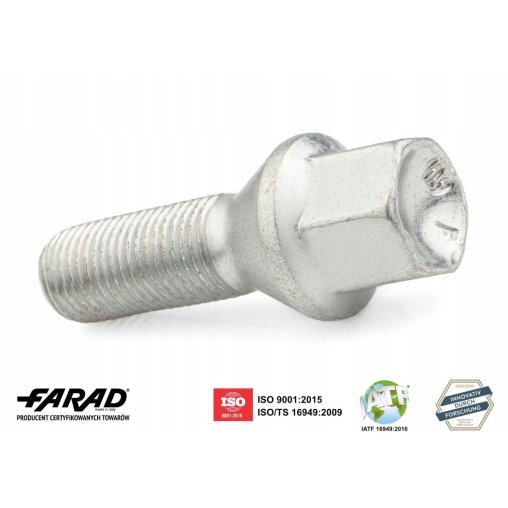 10x Extended Wheel Bolts M14x1.5x33mm Cone
