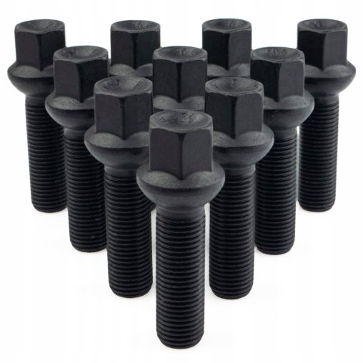 10 x DŁUGIE ŚRUBY GETMANN M14x1.5x40mm Kula R14 Klucz 17