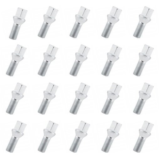 Śruba do kół felg M12x1.5x24mm DACIA FIAT MINI OPEL RENAULT SAAB SUZUKI