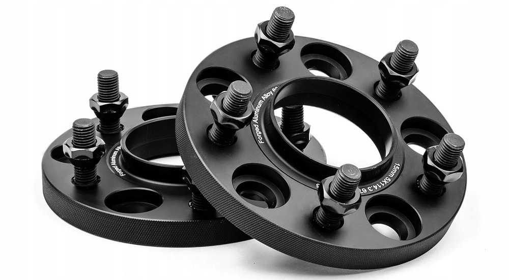 Dystanse przykręcane 15MM 5x114.3 67.1 M12x1.5 HYUNDAI KIA MAZDA MITSUBISHI 1