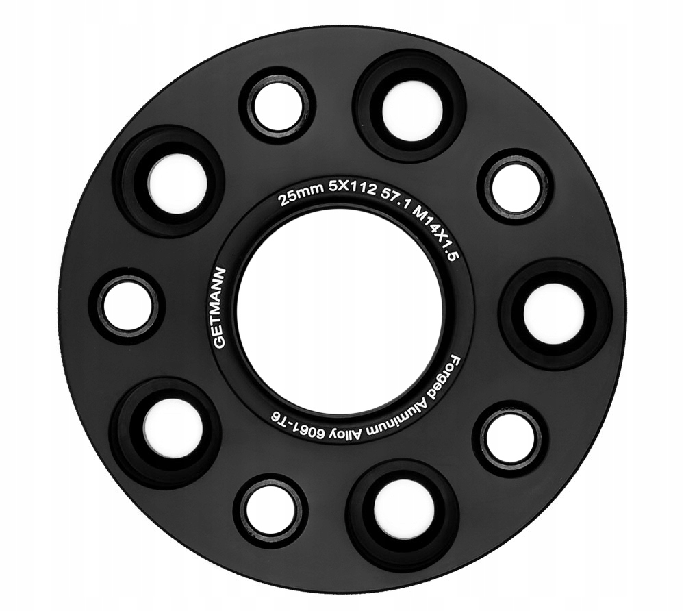 Dystanse przykręcane 25MM 5x112 57.1 M14x1.5 AUDI SEAT SKODA VOLKSWAGEN VW 4