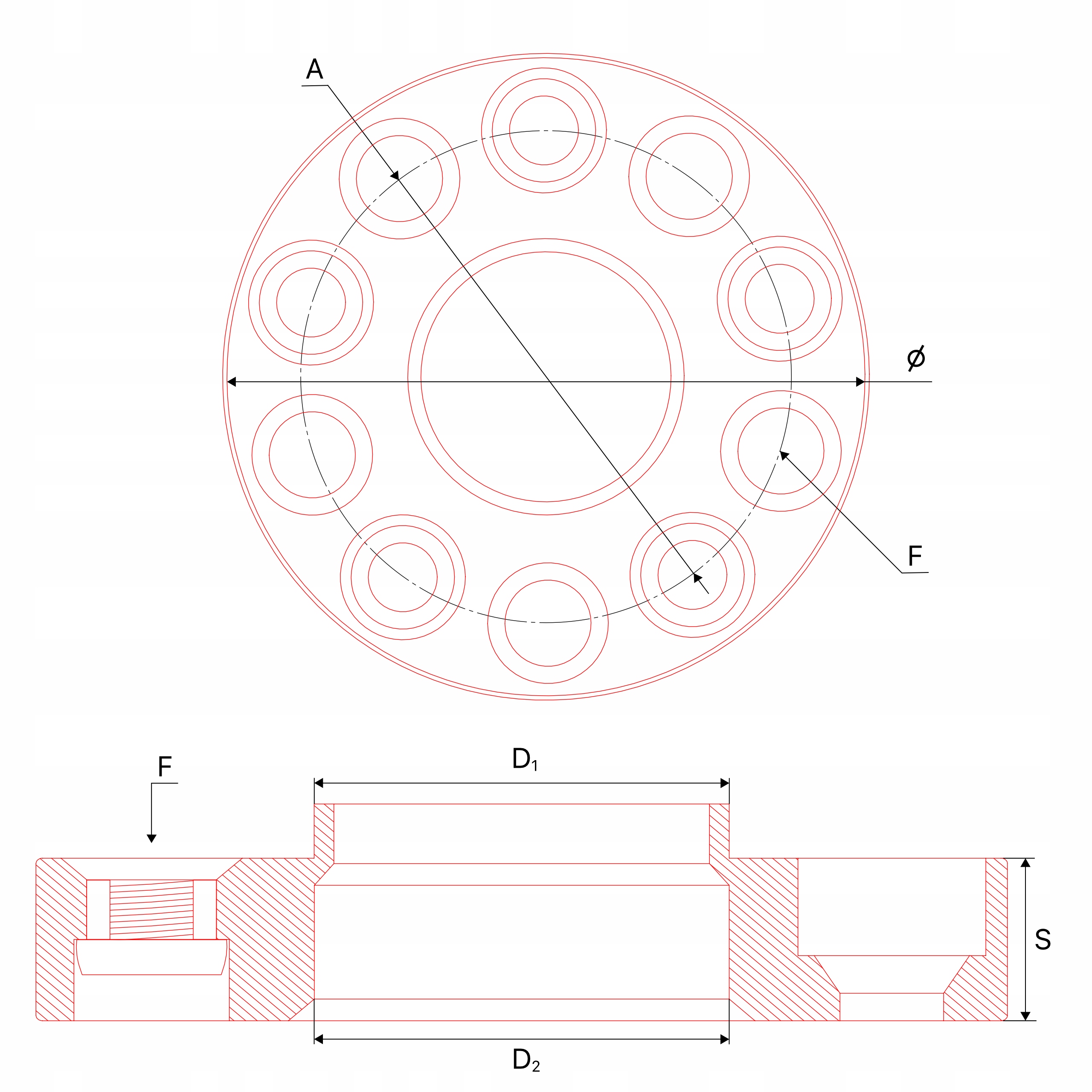 Wheel Spacers 20MM 5x112 66.6 M14x1.5 AUDI MERCEDES 2