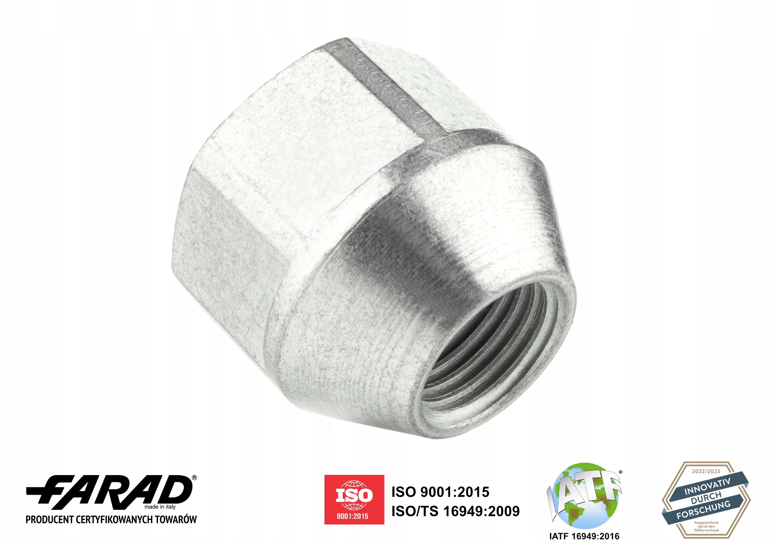 Nakrętka do felg M12x1.25x21mm NISSAN RENAULT 1
