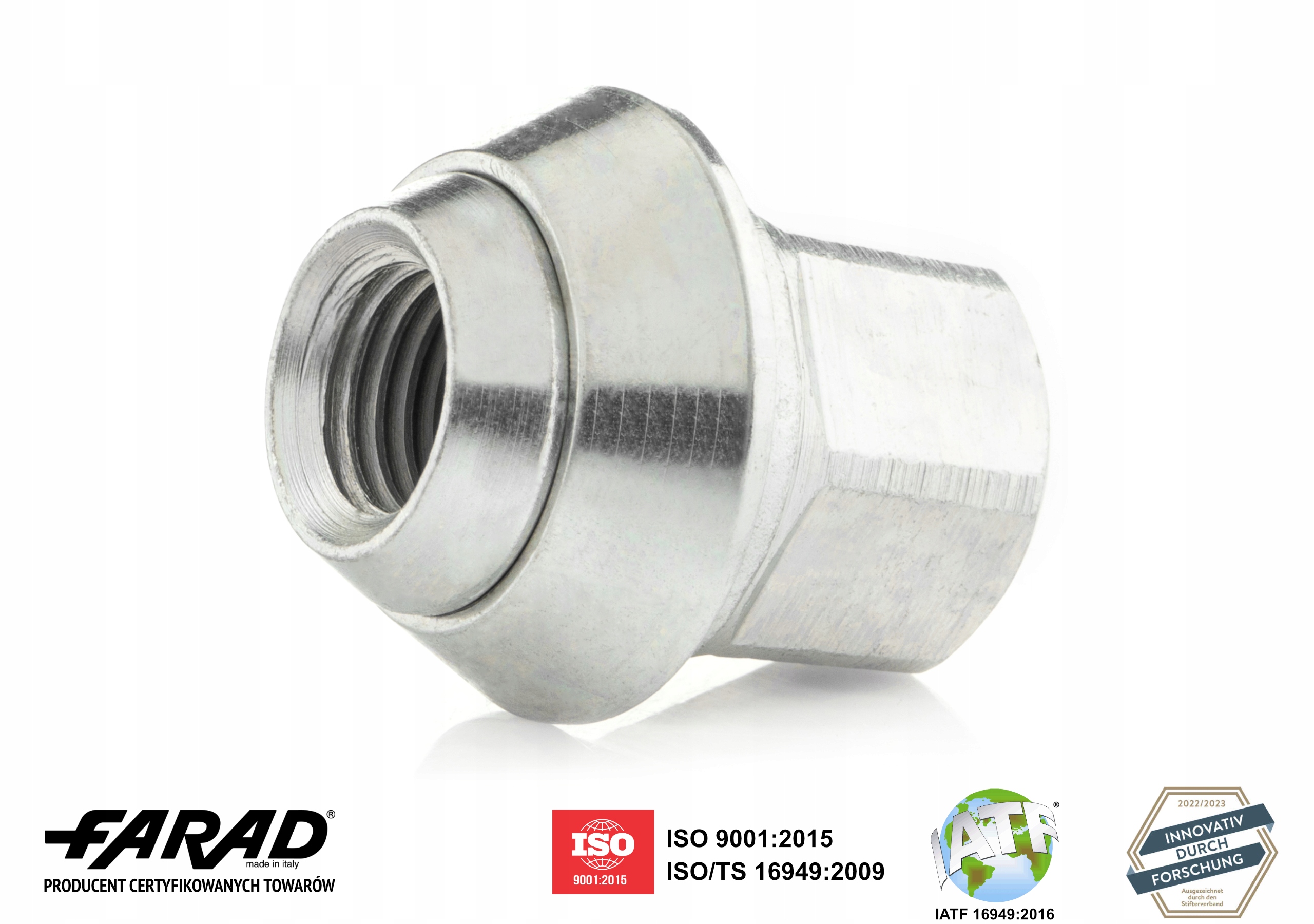 Nakrętka do kół felg M12x1.5x31mm FORD 1