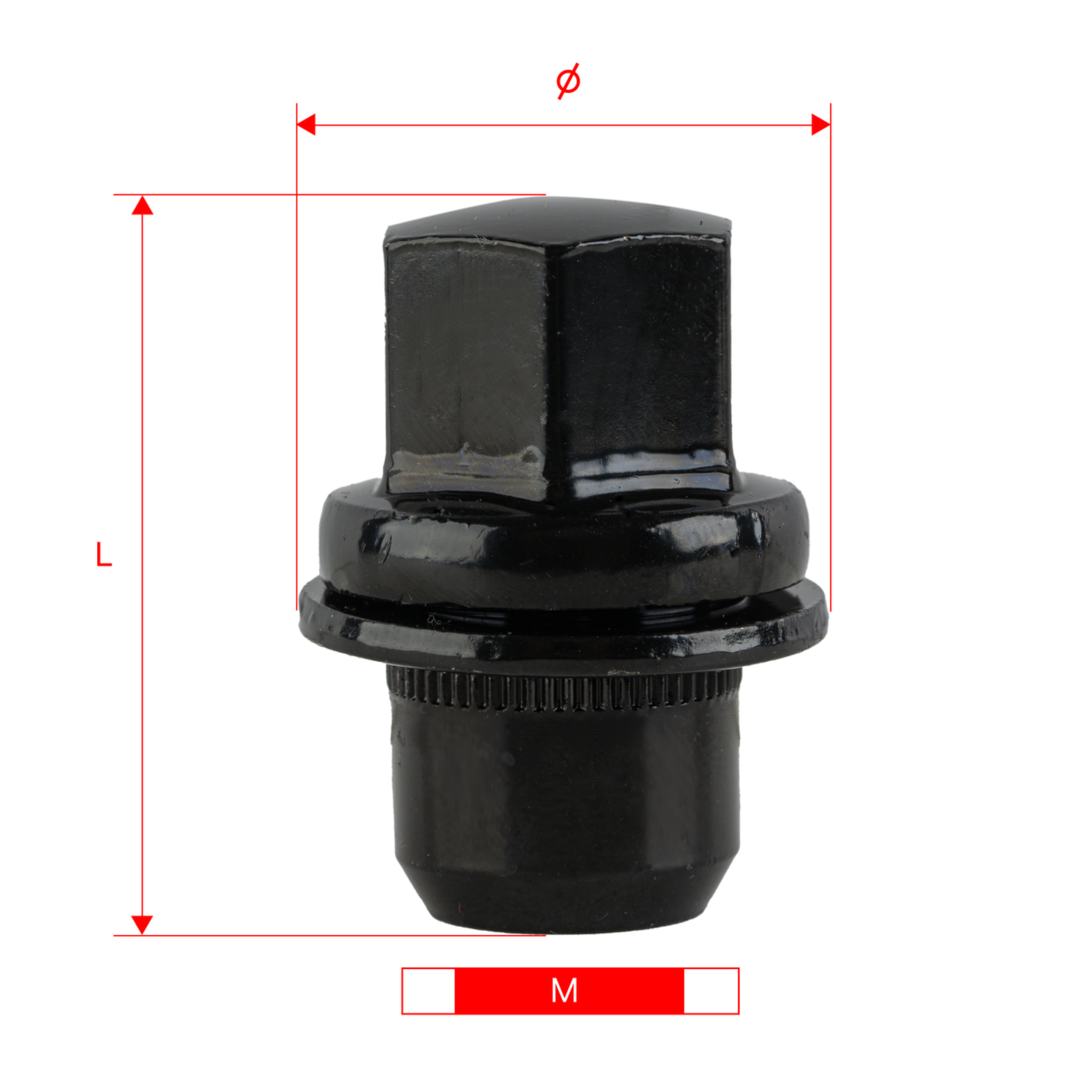 Nakrętki do kół felg M14x1.5x46mm LAND ROVER 1