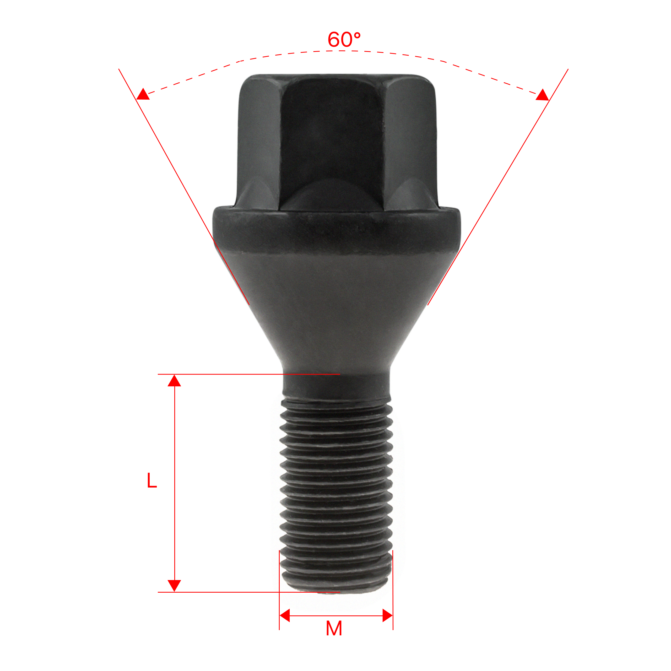 Oryginalne śruby do kół felg M14x1.5x27mm Stożek Klucz 21 CITROEN FIAT PEUGEOT 1