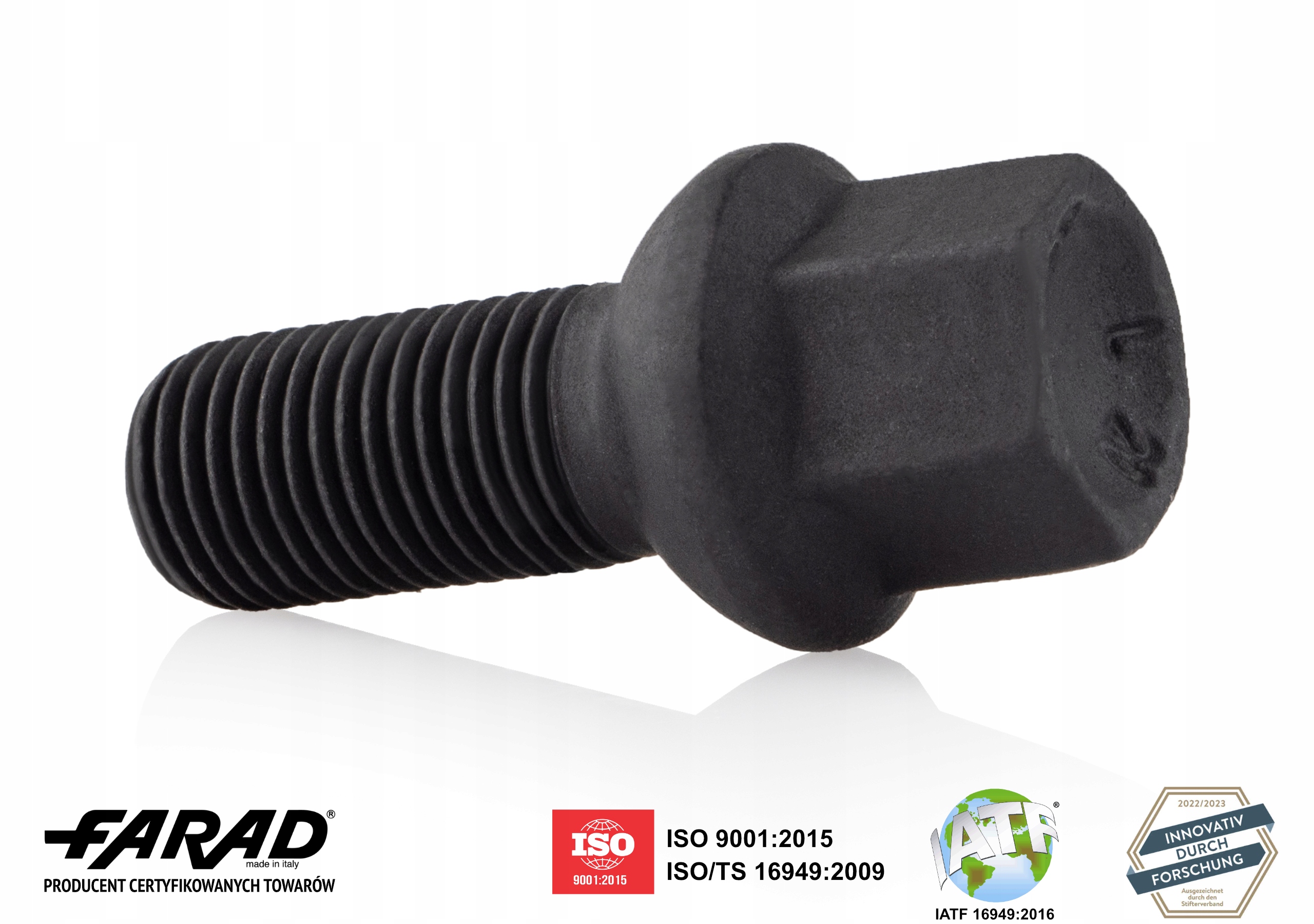 Śruba do kół felg M14x1.5x28mm AUDI CUPRA SEAT SKODA VOLKSWAGEN VW 1
