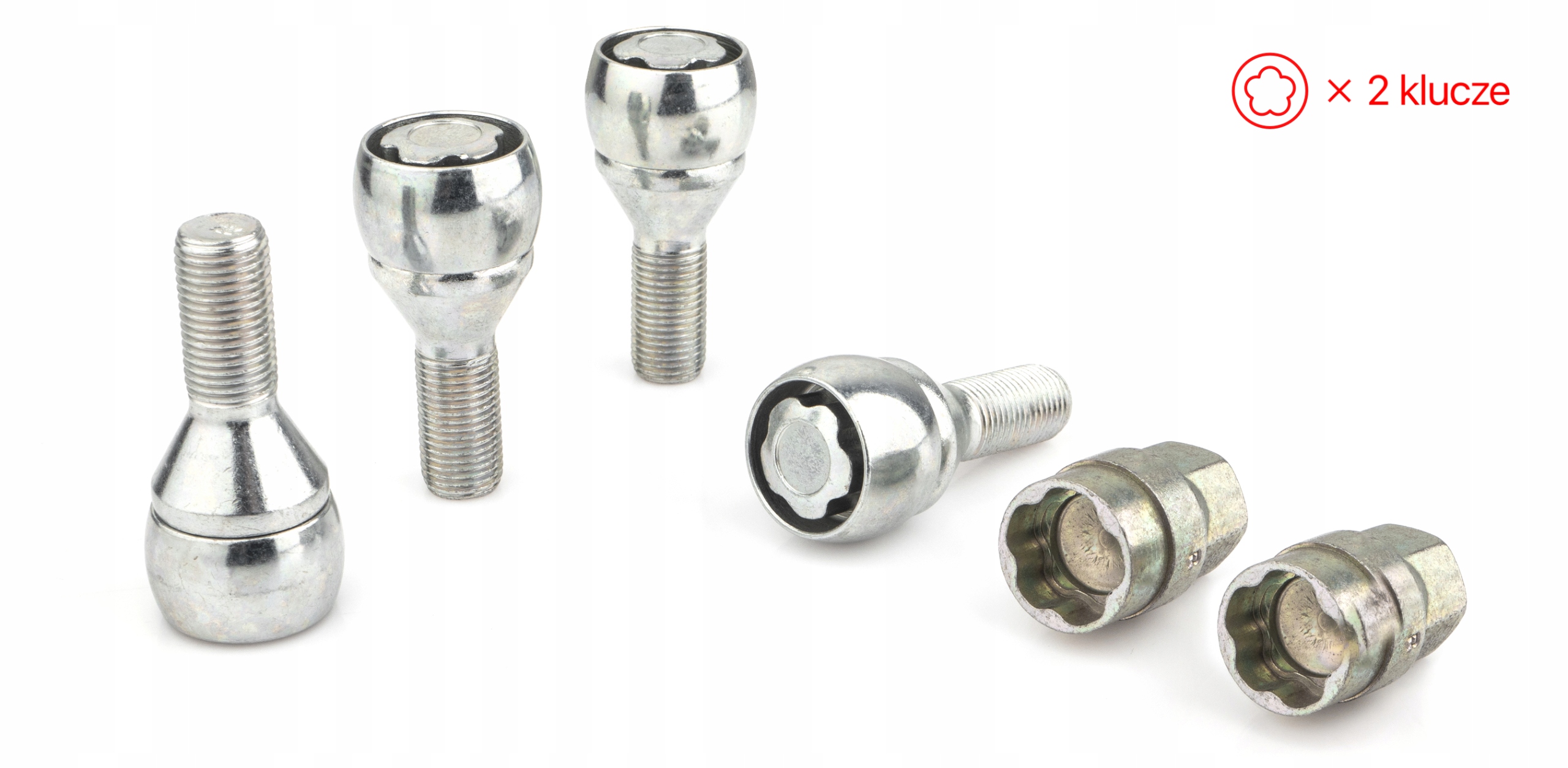 Śruby Zabezpieczające M12x1.25x26mm ALFA ROMEO CITROEN FIAT LANCIA PEUGEOT 1