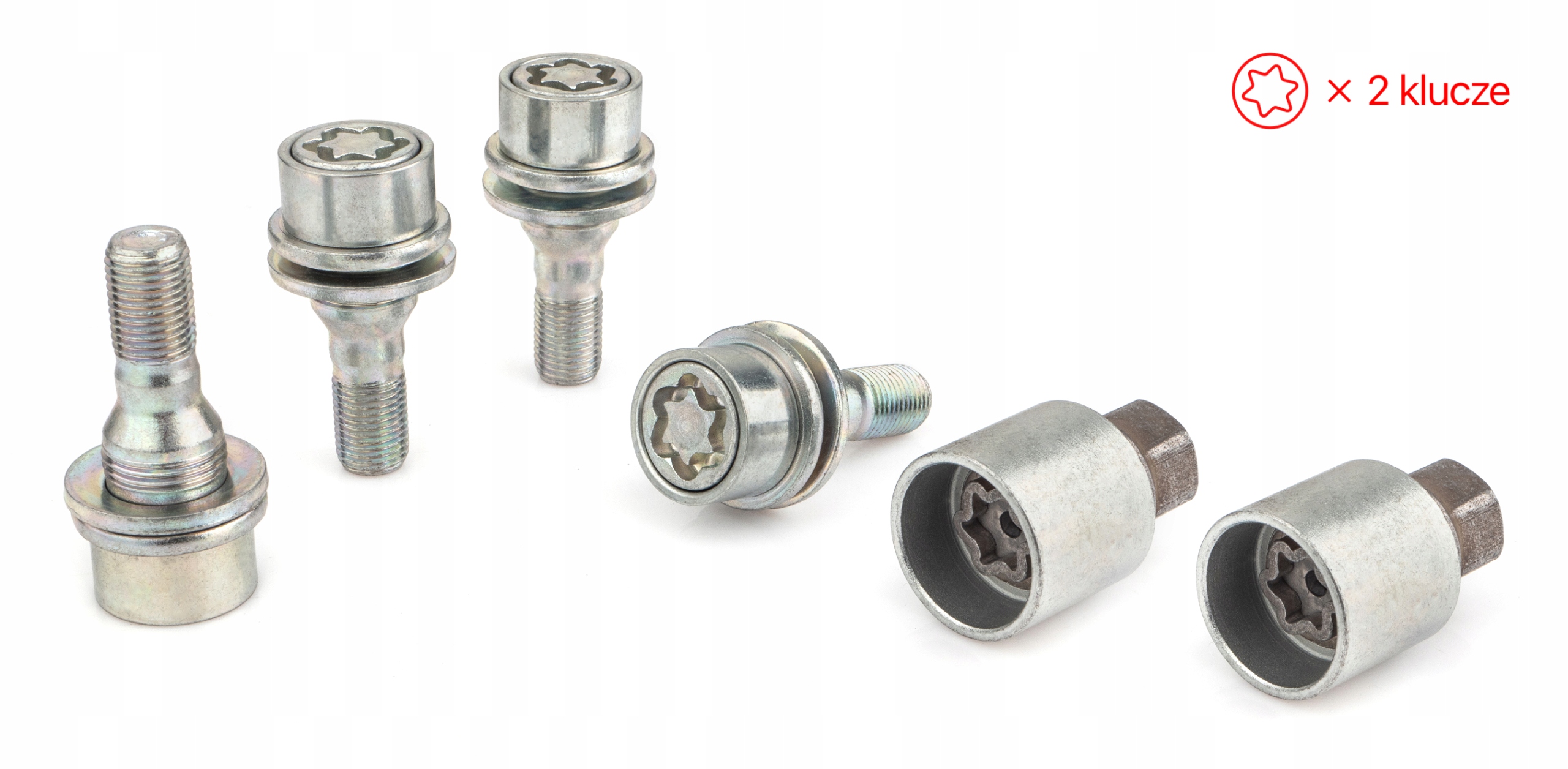 Śruby Zabezpieczające M12x1.25x36mm CITROEN PEUGEOT 1