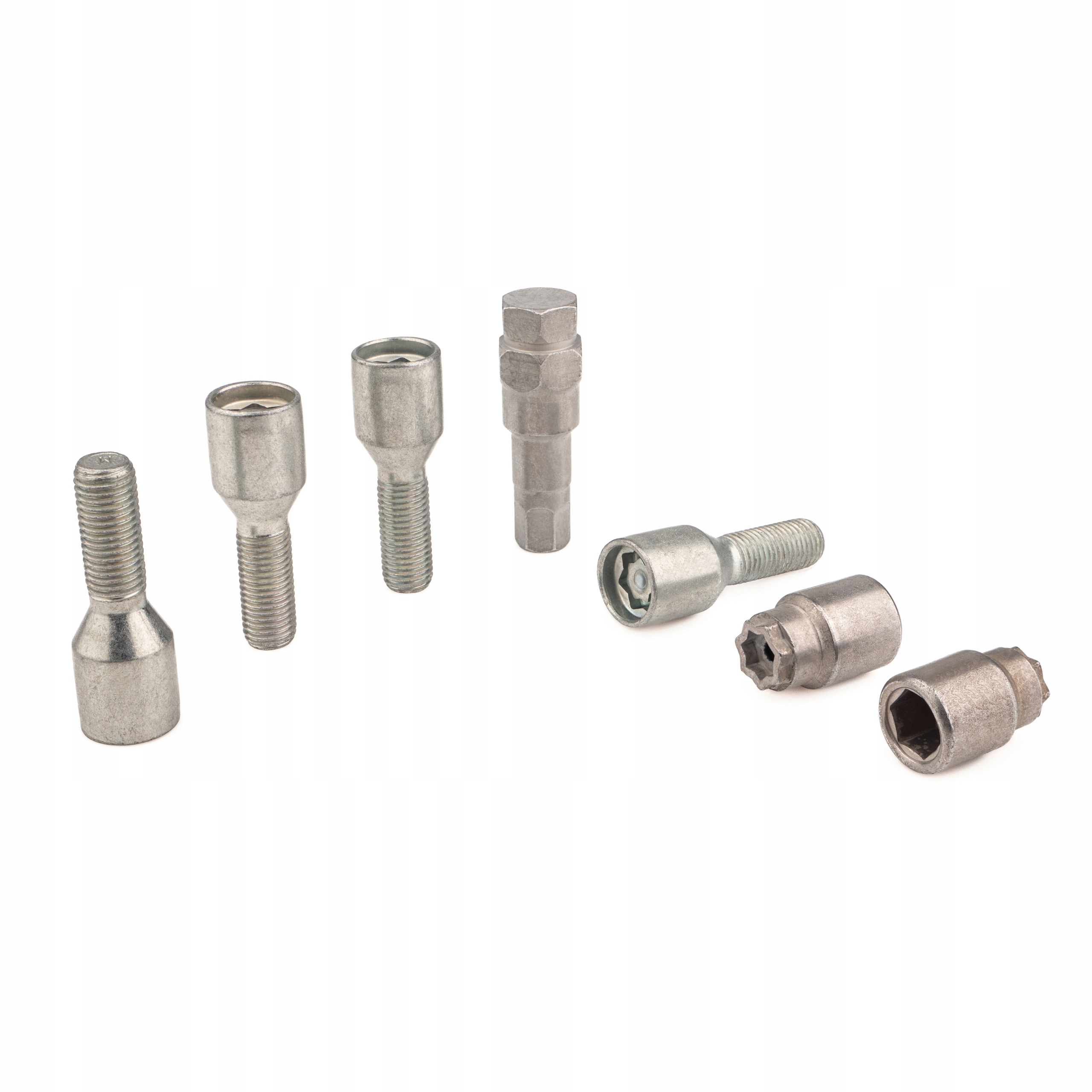 Śruby Zabezpieczające Wąskootworowe M12x1,5x30mm AUDI BMW FIAT FORD MINI 1